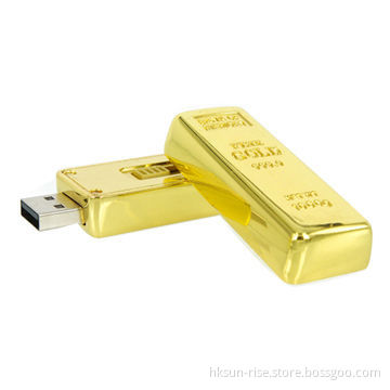 Gold USB flash driveNew